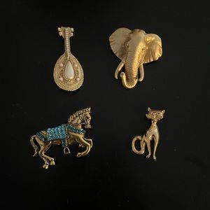 Vintage brooch bundle